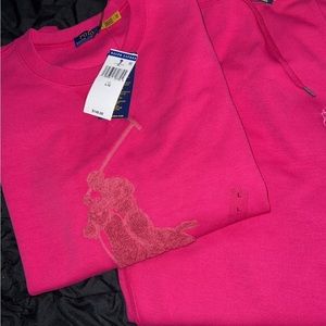 NWT Polo sweatsuit size large